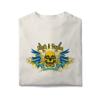 Nome do produto Camiseta Oversized Death & Honour
