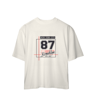 Nome do produto Camisa Oversized New York City Brooklyn