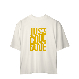 Nome do produto Camisa Oversized Just Cool