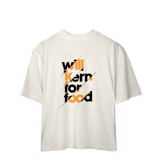 Nome do produto Camisa Oversized Will Kern For Food