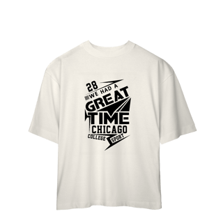 Nome do produto Camisa Oversized Great Chicago