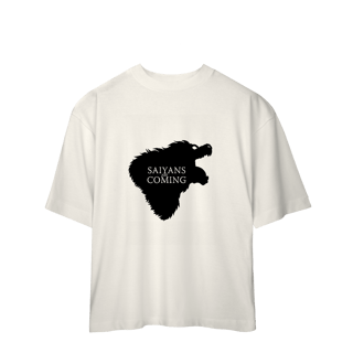 Nome do produto Camisa Oversized Saiyans Are Coming