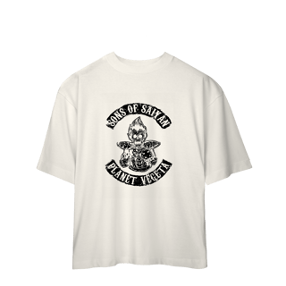Nome do produto Camisa Oversized Sons of Saiyan Planet Vegeta