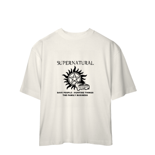 Nome do produto Camisa Oversized SuperNatural Carro