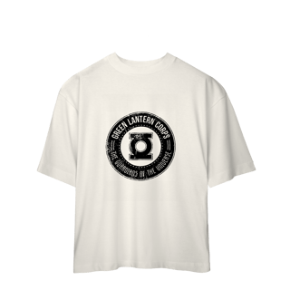 Nome do produto Camisa Oversized Tropa dos Lanternas Verdes