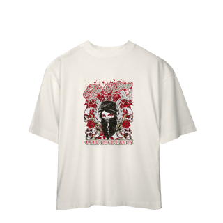 Nome do produto Camiseta Oversized Los Aztecas Cold Deads Hands