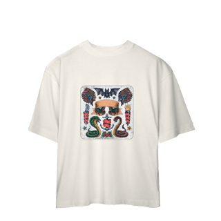 Nome do produto Camiseta Oversized Snake 