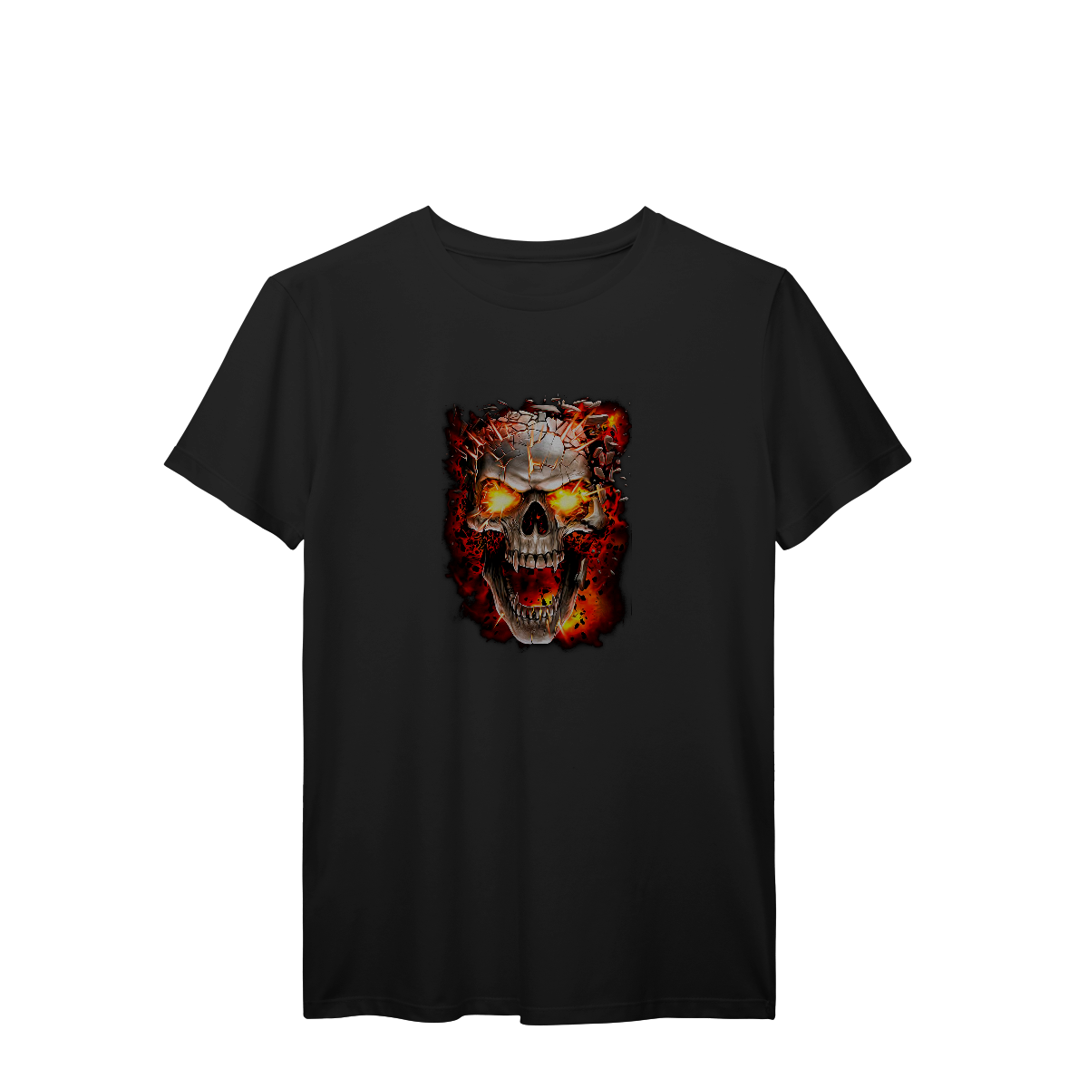 Nome do produto: Camisa T-Shirt Prime Explosão Caveira
