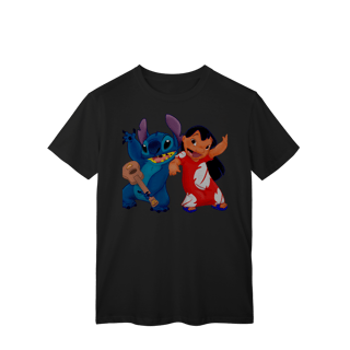 Nome do produto Camisa T-Shirt Classic Lilo e stitch Music