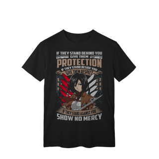 Nome do produto Camisa T-Shirt Classic Mikasa Ackerman Shingeki no Kyojin