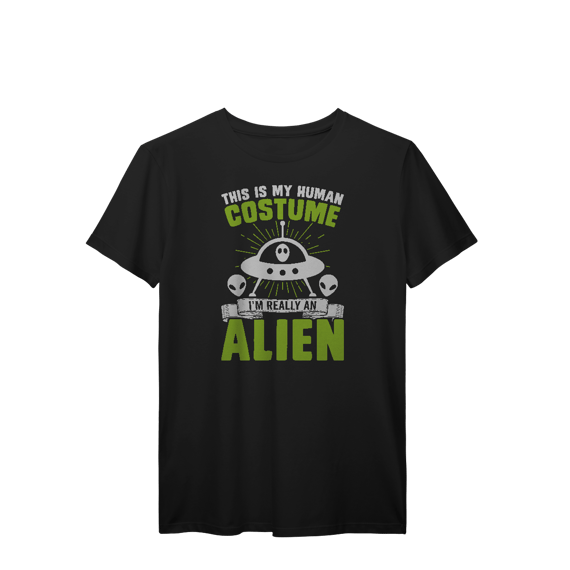 Camiseta T-Shirt Prime This Is My Human Costume Alien