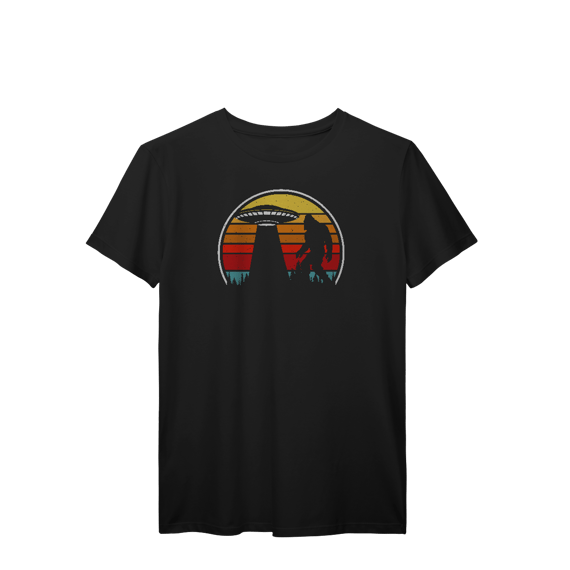 Camisa T-Shirt Prime Aliens VS Pé Grande