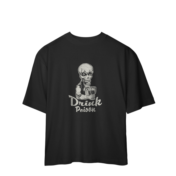 Camiseta Oversized Drink Poison