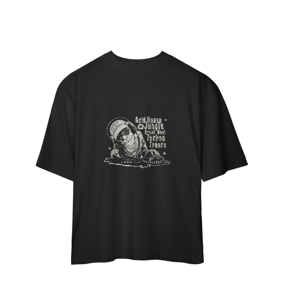 Camiseta Oversized Acid House Jungle