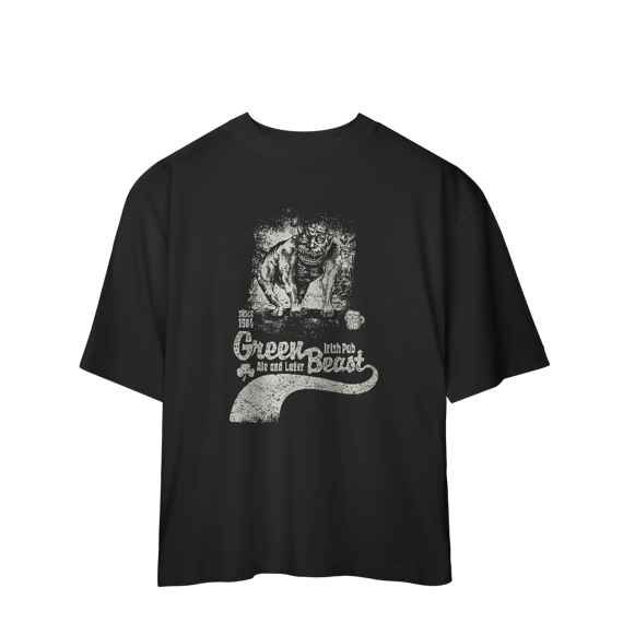 Camiseta Oversized Grean Beast