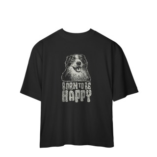 Nome do produto Camiseta Oversized Born To Be Happy