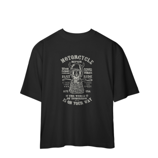 Nome do produto Camiseta Oversized Motorcicle Is On Your Day