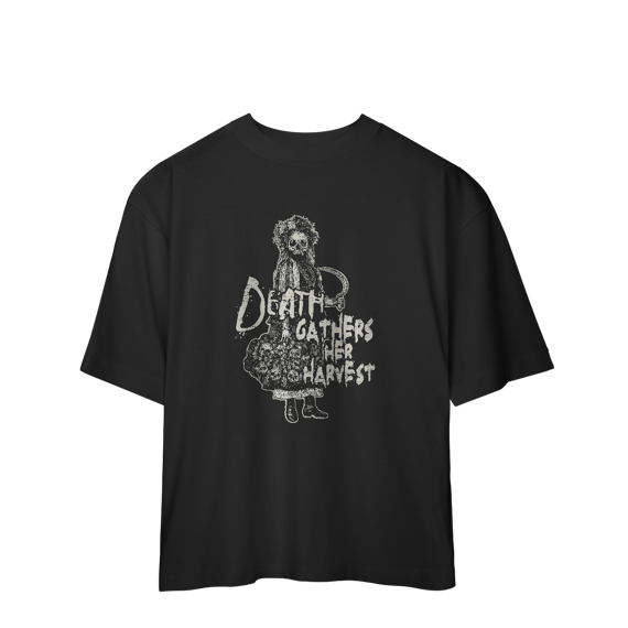 Camiseta Oversized Death Gangster her harvest