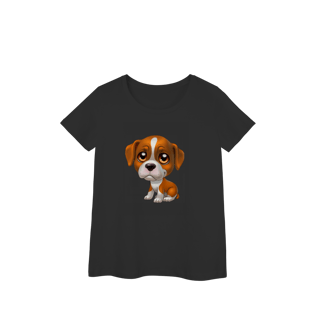 Nome do produto Camisa Baby Look Prime Cachorrinho triste