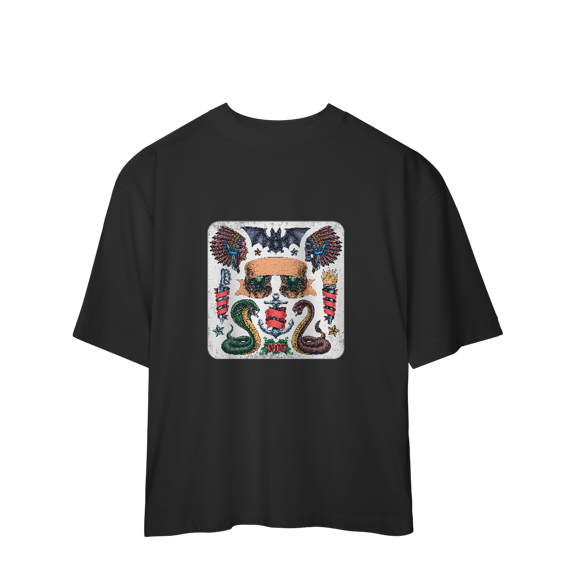 Camiseta Oversized Snake 