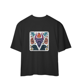 Nome do produto Camiseta Oversized Satã