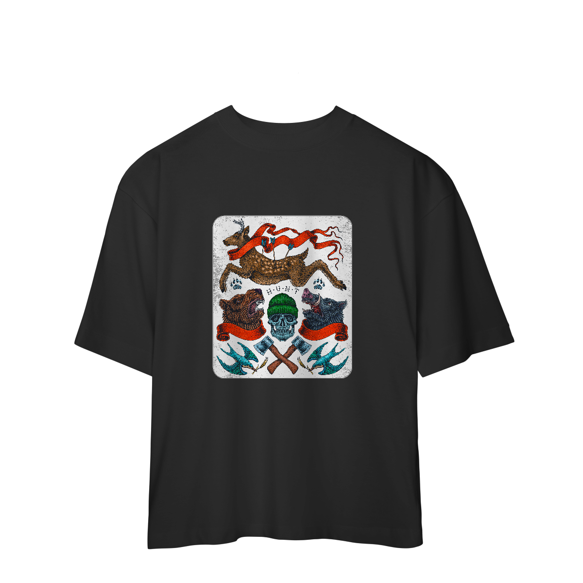 Nome do produto: Camiseta Oversized Happy night