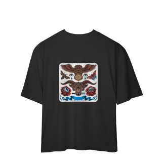 Nome do produto Camiseta Oversized The dark art