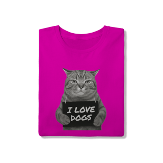 Nome do produto Camisa T-Shirt Quality I Love Dogs