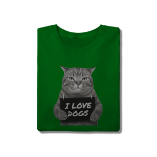 Nome do produto Camisa T-Shirt Quality I Love Dogs