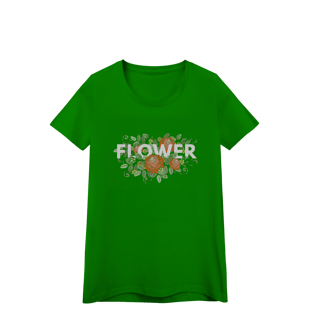 Nome do produto Camisa Baby Look Quality Flower