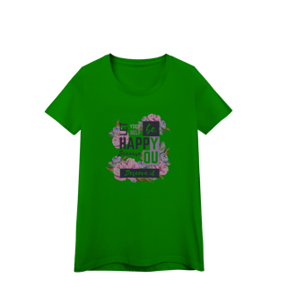 Nome do produto Camisa Baby Look Quality Happy You