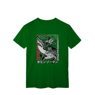 Nome do produto Camisa T-Shirt Classic Chainsaw Man Denji Homem-Motosserra