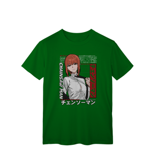 Nome do produto Camiseta T-Shirt Classic Makima Chainsaw Man 