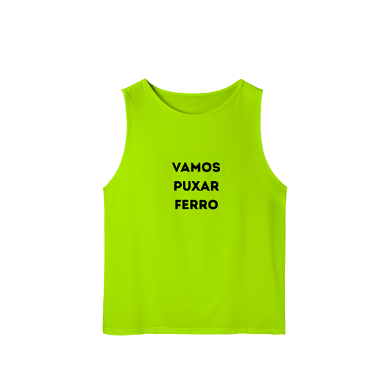 Regata Masculina Sport Dry UV Vamos Puxar Ferro