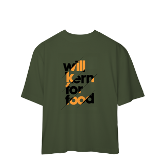 Nome do produto Camisa Oversized Will Kern For Food