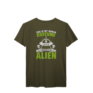 Nome do produto Camiseta T-Shirt Prime This Is My Human Costume Alien