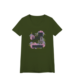 Nome do produto Camisa Baby Look Quality Happy You