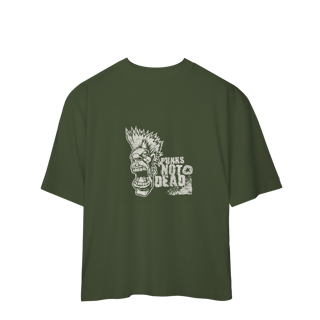 Nome do produto Camiseta Oversized Punk Not Dead