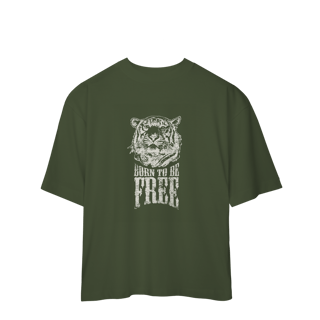 Nome do produto Camiseta Oversized Born to be Free