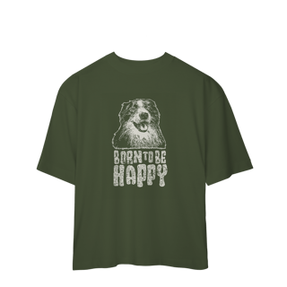 Nome do produto Camiseta Oversized Born To Be Happy