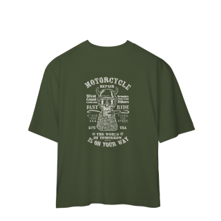 Nome do produto Camiseta Oversized Motorcicle Is On Your Day