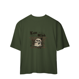 Nome do produto Camiseta Oversized Last Wish 