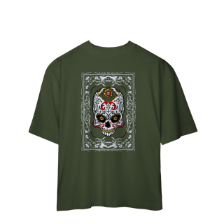 Nome do produto Camiseta Oversized Caveira Mexicana