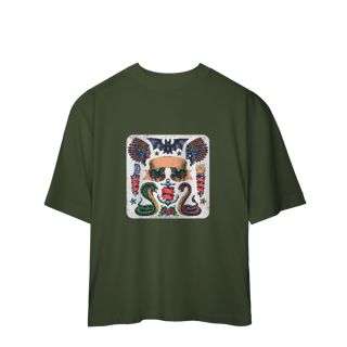 Nome do produto Camiseta Oversized Snake 