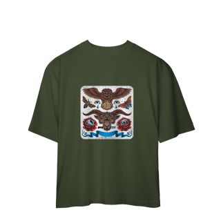 Nome do produto Camiseta Oversized The dark art