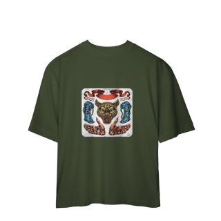 Nome do produto Camiseta Oversized neotradicional/ocultista