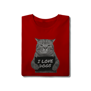 Nome do produto Camisa T-Shirt Quality I Love Dogs