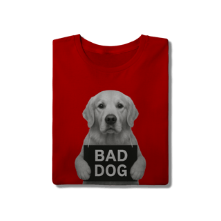 Nome do produto Camisa T-Shirt Quality Bad Dog