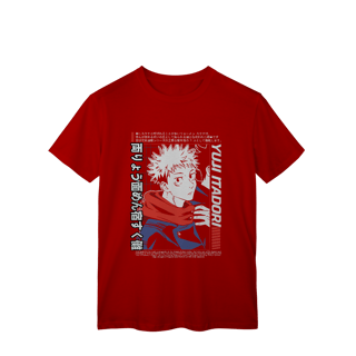Nome do produto Camisa T-Shirt Classic Yuji Itadori Pronta para Lutar