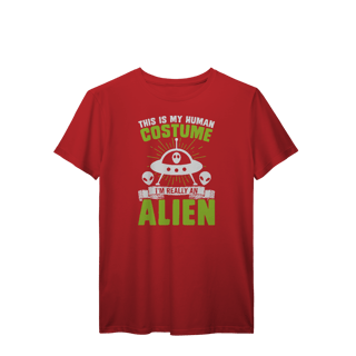 Nome do produto Camiseta T-Shirt Prime This Is My Human Costume Alien